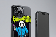 Graffiti Panda Spray Artist, a Shirt Mockup by Vector Stall (Thumbnail 12 of 14)