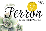 Perron, a Script Font by Fontforecast (Thumbnail 9 of 9)