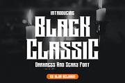 Black Classic, a Serif Font by alon kelakon (Thumbnail 1 of 6)