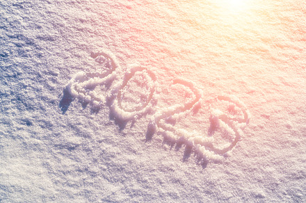 2023 written in the snow., a Holiday Photo by Eugene_Photo