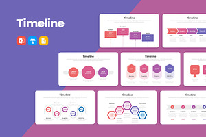 Timeline Infographics Template