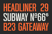 GR RAGH - Condensed Display Typeface, a Sans Serif Font by Garisman Std (Thumbnail 12 of 13)