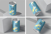 Soda Can Mockups, a Product Mockup by megostudi0 (Thumbnail 1 of 6)