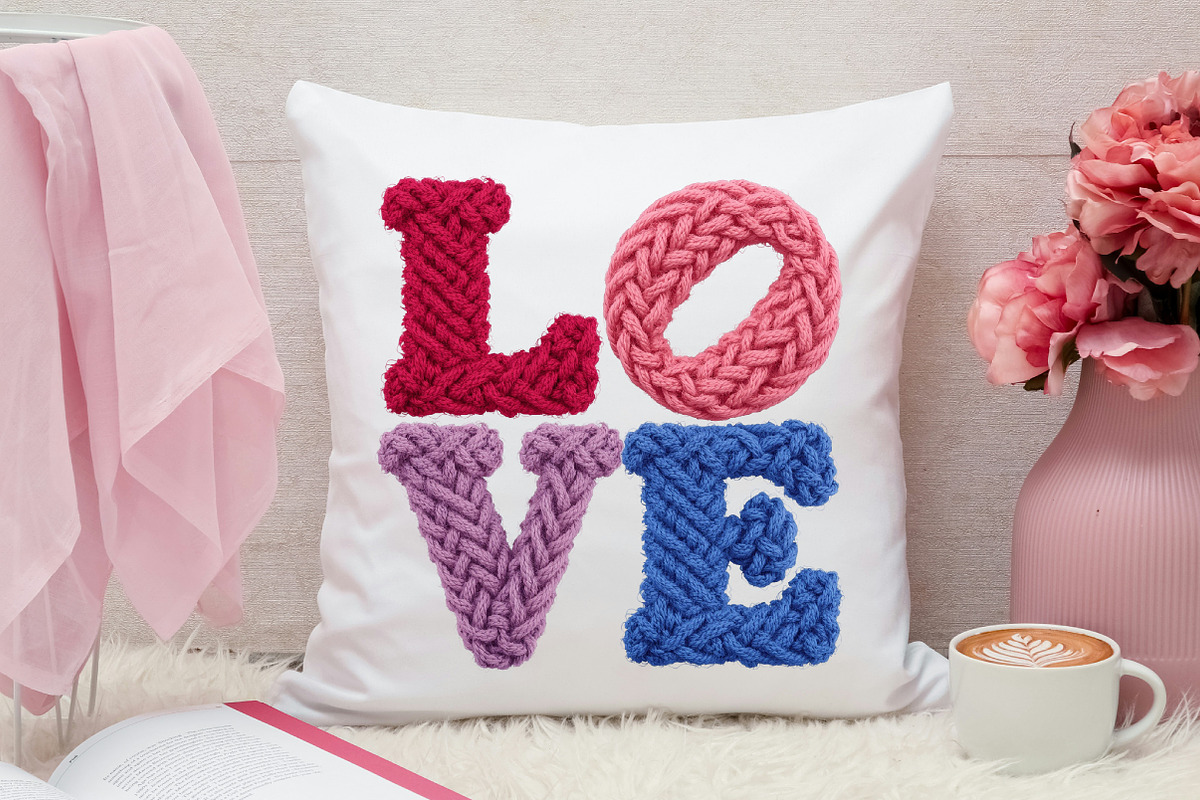 Faux Yarn Love Valentine Png, an Illustration by Canvas Craft (Photo 5 of 7)