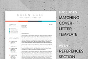 Modern Resume Template for Word, a Resume Template by SharpResumeFoundry (Thumbnail 2 of 6)