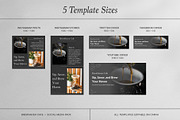 Brewhaven | Coffee Social Media Kit, a Social Media Template by prajapixels (Thumbnail 4 of 6)