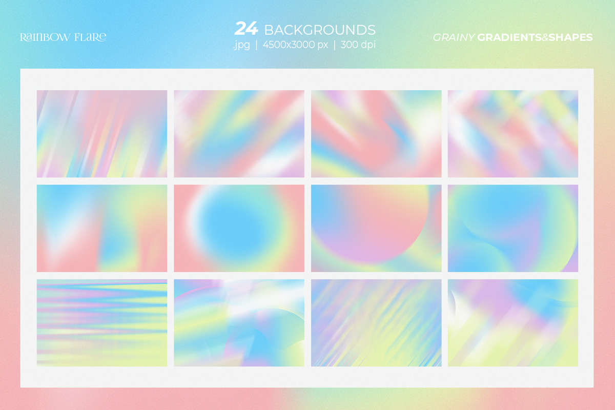 Grainy Gradients & Shapes BUNDLE, an Object Graphic by Julie&Taily (Photo 4 of 59)