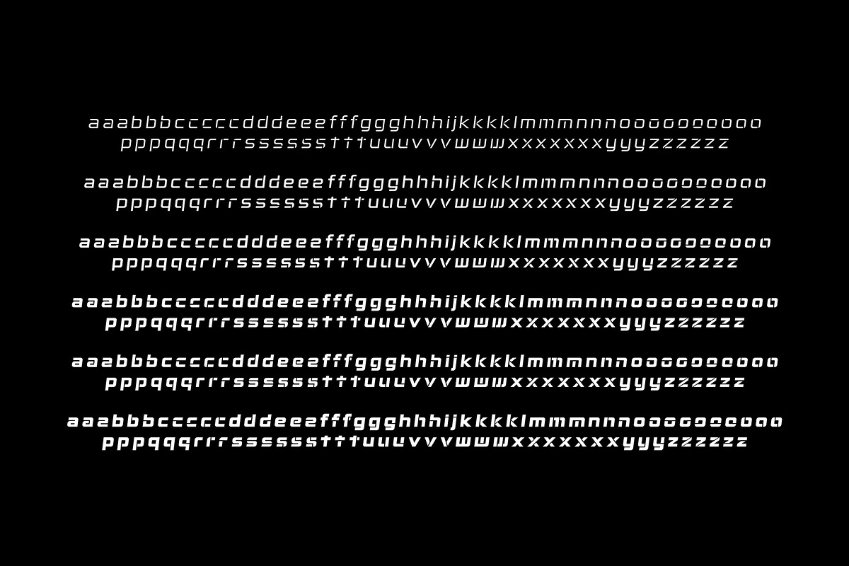 Contra Display Typeface, a Sans Serif Font by Steven K Strawbridge (Photo 8 of 9)