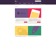 Berry - Illustrated PSD Template, a Landing Page Template by Mgd.Design (Thumbnail 3 of 5)