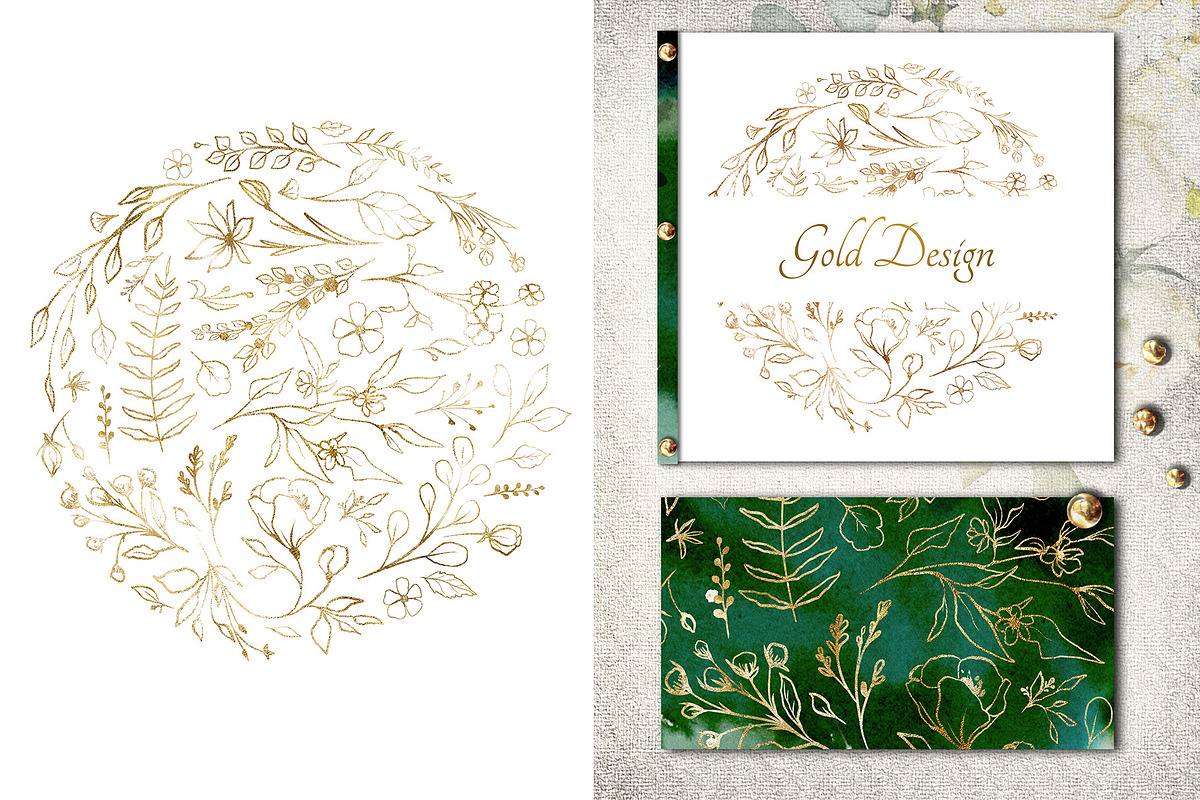 White roses. Watercolor floral set, a Decorative Illustration by Lisima (Photo 12 of 16)
