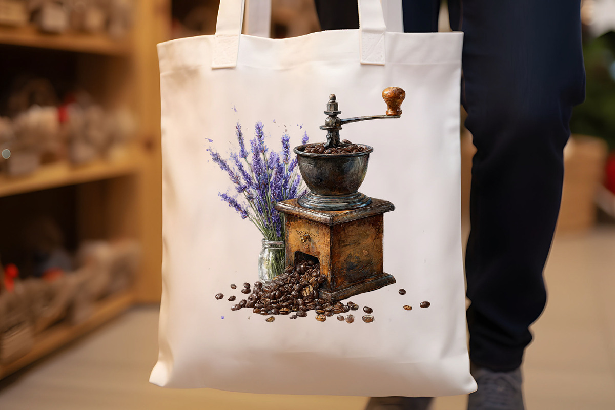 Lavender Coffee Clipart, an Illustration by Designworld (Photo 6 of 7)