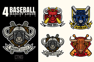 Baseball logo series 1
