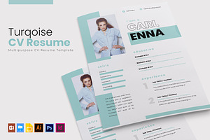 Turqoise CV & Resume