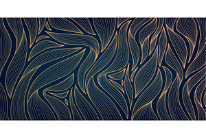 Art Deco Leaves Patterns