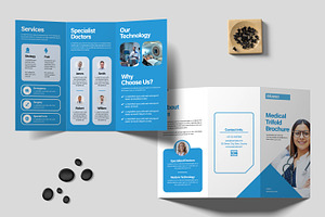 Healthcare Services Trifold Brochure, a Brochure Template by ContestDesign