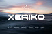 Xeriko | Futuristic Font, a Sans Serif Font by NazmulsDesign (Thumbnail 1 of 10)