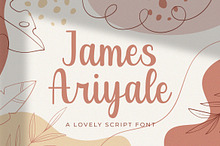 James Ariyale - Handwritten Font