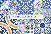 Azulejos Tile Collection, an Object Graphic by Paper Flowers Studio (Thumbnail 3 of 11)