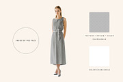 Women's Sleeveless Dress Mockup, a Product Mockup by Designertale (Thumbnail 5 of 7)