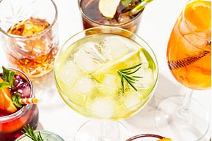 Margarita and other summer alcohol, a Food & Drink Photo by Nadia-nb