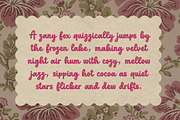 Chill Whisper - Fun Script Font, a Font by Subectype Studio (Thumbnail 8 of 10)