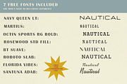 Vintage Nautical Logo Templates, a Branding & Logo Template by Golden Vision Studio (Thumbnail 4 of 8)