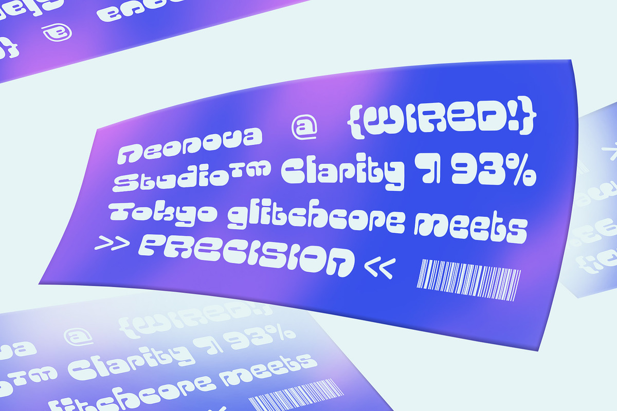 CS Mecha – Y2K Font, a Sans Serif Font by Craft Supply Co. (Photo 7 of 8)