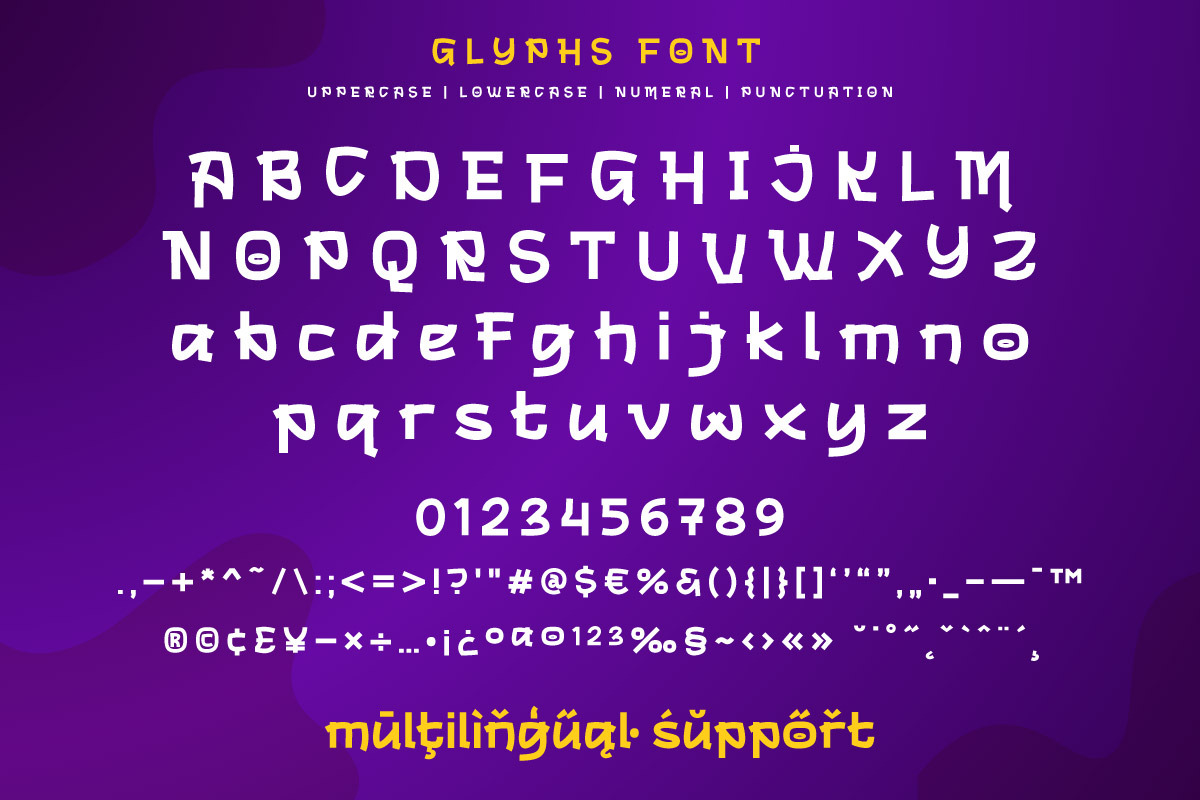 Bigmoster - Display Font, a Handwritten Font by productype1 (Photo 8 of 10)