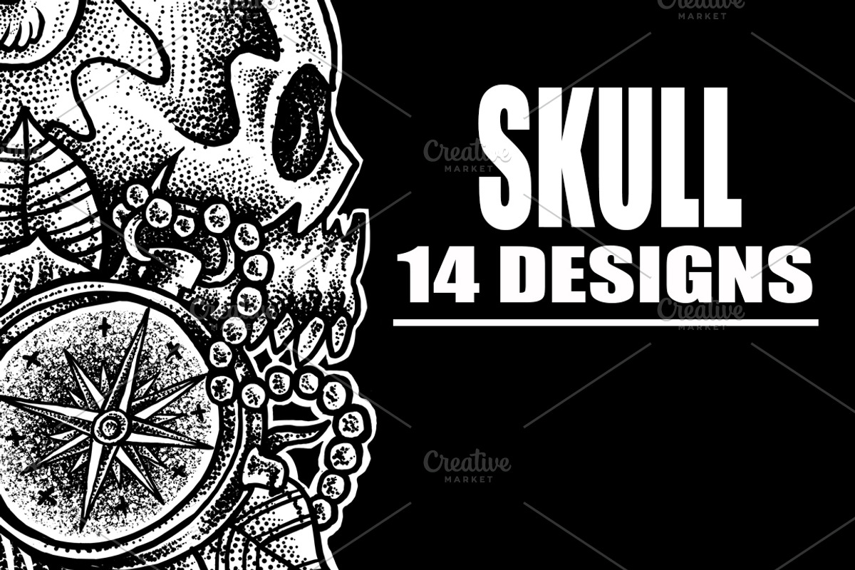 Gothic Art for Apparel & Merch, an Object Illustration by Design by sebrodbrick (Photo 5 of 14)