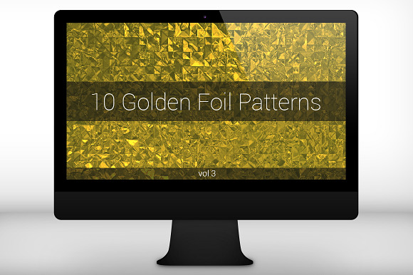Golden Foil Seamless Patterns (v 3) preview 6