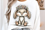 Whimsical woodland spring clipart, an Illustration by SinaCreation (Thumbnail 6 of 11)