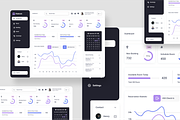 Hotel Booking Admin Dashboard, an UI Kit Template by SquidPixey (Thumbnail 5 of 5)