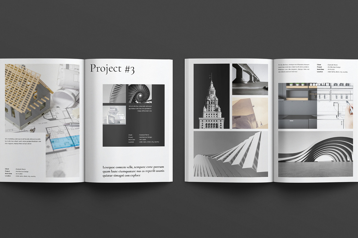 Architecture Brochure Template preview 5