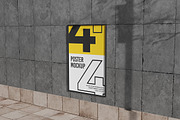Poster Mockup, a Product Mockup by MrLetters (Thumbnail 3 of 6)
