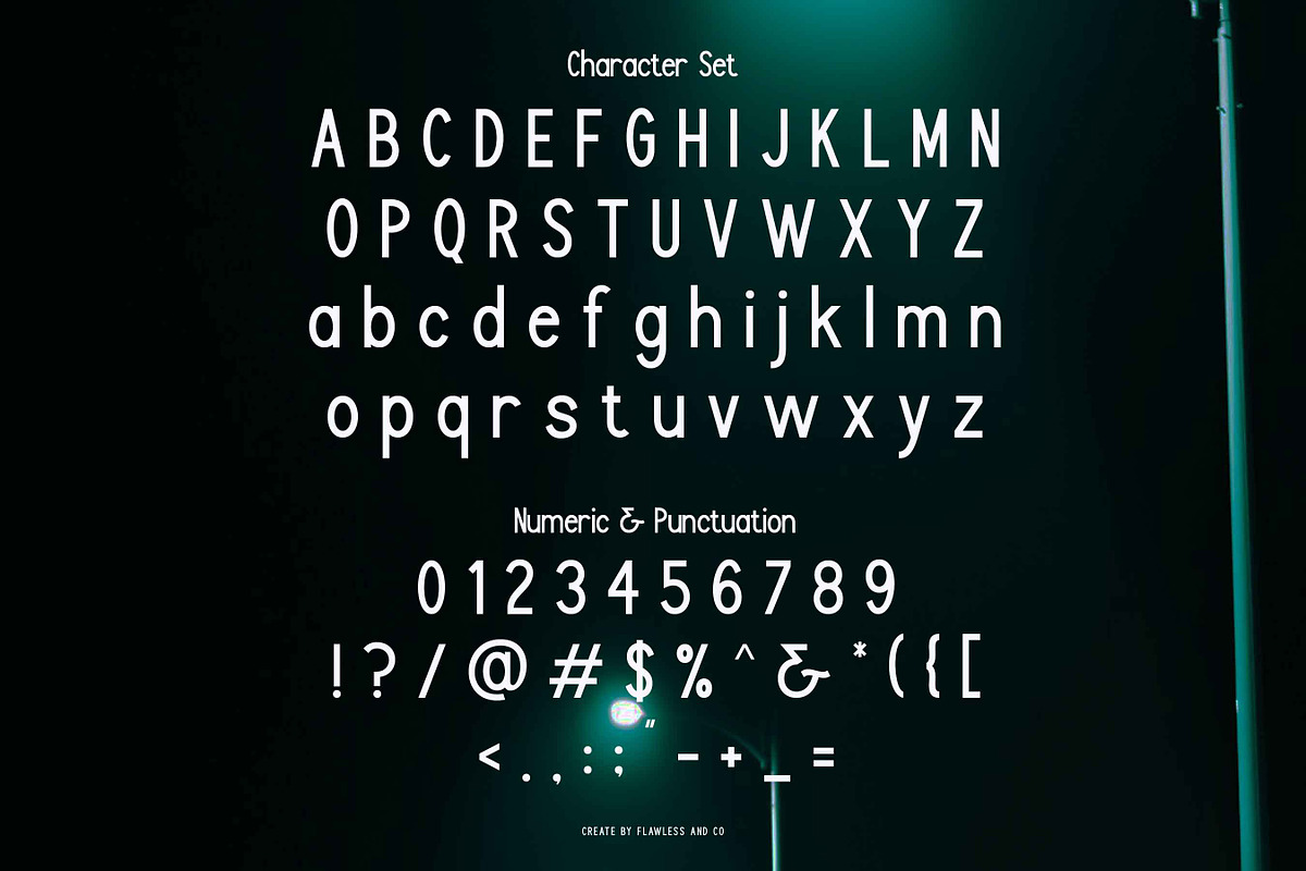 Astratura - Futuristic Font, a Sans Serif Font by Flawless And Co (Photo 10 of 10)