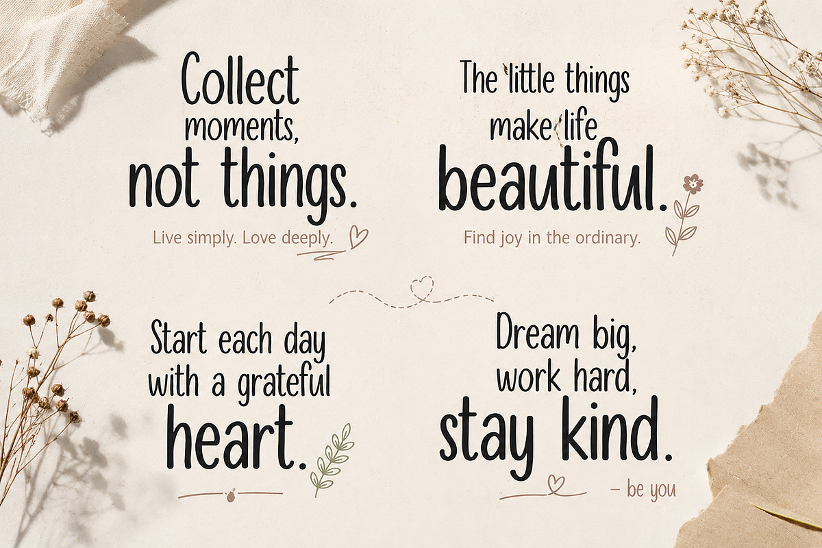 Snowlet, a Handwritten Font by Wow Magic (Photo 4 of 4)