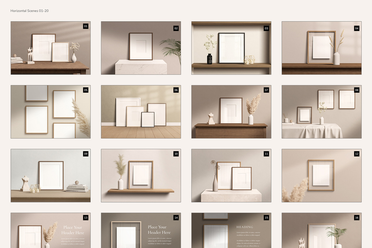 Frame Mockup Kit, a Household Mockup by Ruben Stom (Photo 23 of 23)