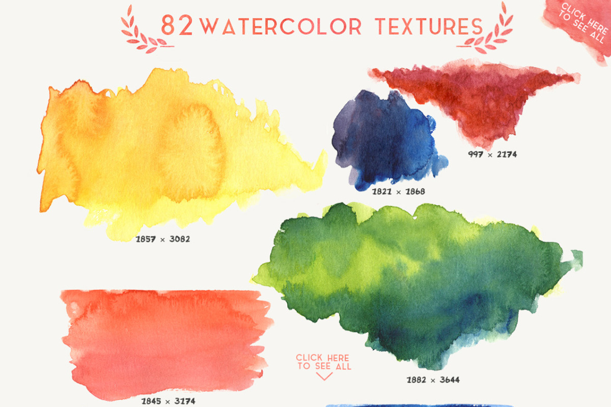 Ultimate Watercolor Textures, a Texture Graphic by Studio&Story (Photo 3 of 6)