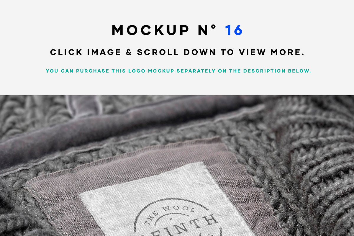 25 Apparel Tag & Labels Logo Mockups, a Hoody Mockup by Asylab (Photo 20 of 30)