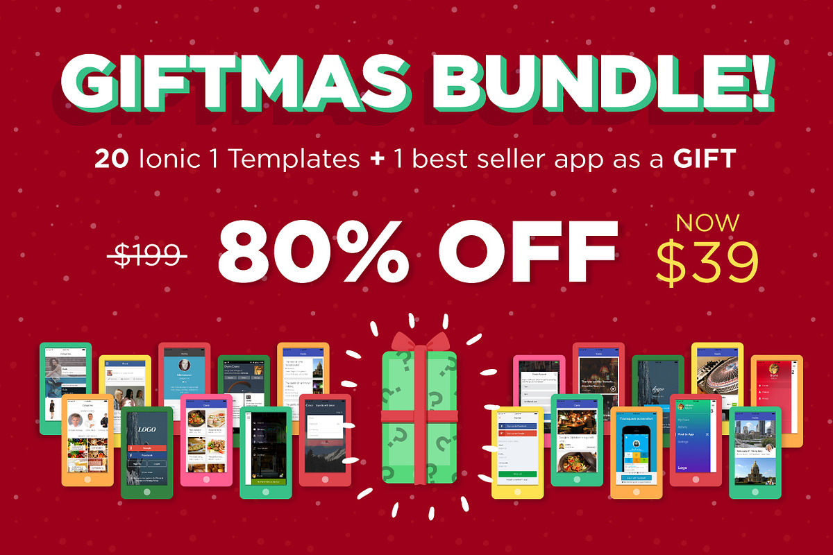 Giftmas Bundle, a HTML Template by IonicThemes