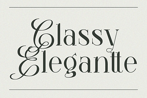 Klandestin - Elegant Serif Typeface