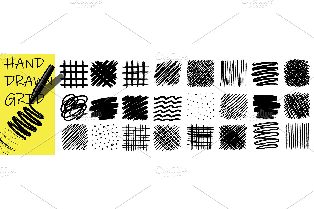 Collection of hand drawn marker pen, an Illustration by ZinetroN