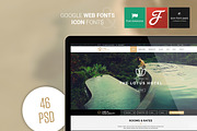 Lotus - Hotel Booking PSD Template, a Websites & App Template by EngoCreative.com (Thumbnail 2 of 5)
