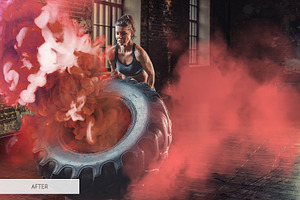 Smoke Bomb Overlays Photoshop