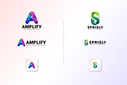 10 Vibrant 3D Gradient Logo Pack, a Branding & Logo Template by AmmarZahoor (Thumbnail 9 of 10)