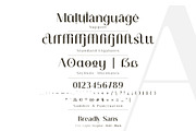Breadley Sans - Modern Sans Serif, a Sans Serif Font by Ardyanatypes (Thumbnail 11 of 12)