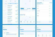 iOS 14 Wireframe Library, a Wireframe Template by UI Design Resource (Thumbnail 4 of 9)