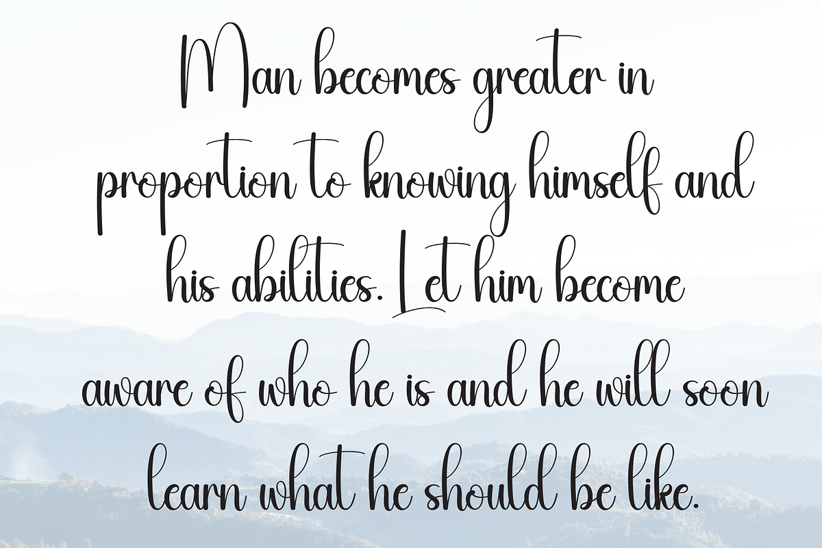 Everything | Script Font, a Handwritten Font by Scratchones