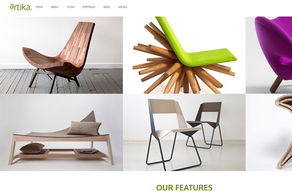 Artika - Multipurpose & Onepage HTML, a Landing Page Template by unCommons (Photo 2 of 5)