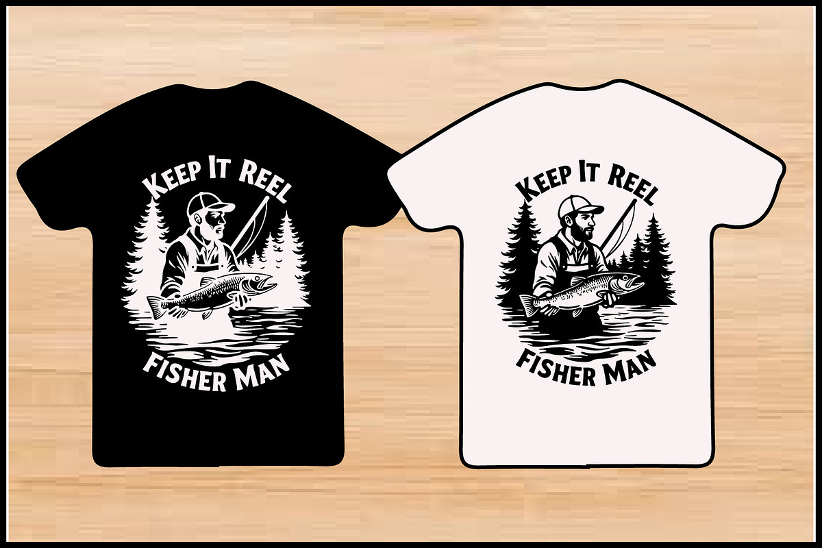 Funny Fishing T-Shirt Bundle, an Object Graphic by Designer_Momina (Photo 2 of 11)